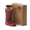Porte-allumettes | Botte Wellington rouge