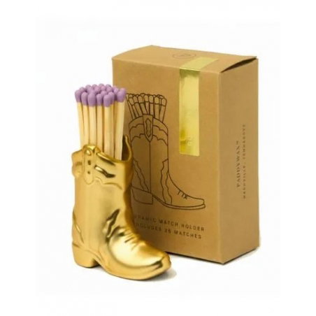 Porte-allumettes | Santiag Nashville gold - Paddywax