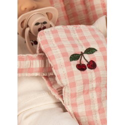 Coffret poussette et poupée | Pink Check