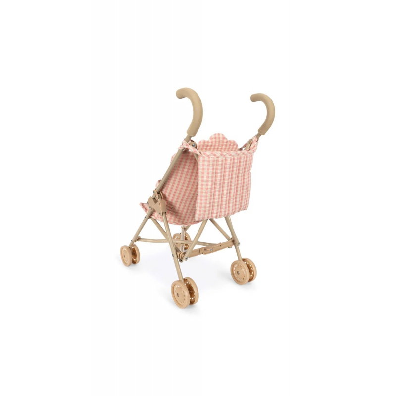 Coffret poussette et poupée | Pink Check