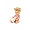 Poupée Noémi et sa licorne | Rose Cream Stripe