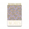 Bloc note Large Chunky | Purple vintage floral