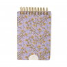 Bloc note Large Chunky | Purple vintage floral