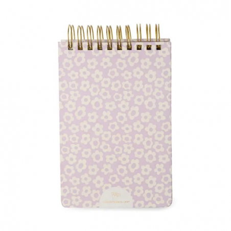 Bloc note Large Chunky | Lilas groovy floral