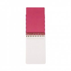 Bloc note Large Chunky | Burgundy + pink
