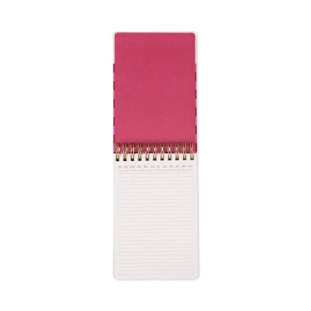 Bloc note Large Chunky | Burgundy + pink - Paddywax