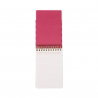 Bloc note Large Chunky | Burgundy + pink