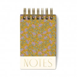 Petit bloc note Wire Chunky | Green vintage floral