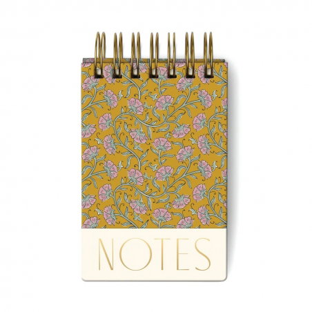 Petit bloc note Wire Chunky | Green vintage floral - Paddywax