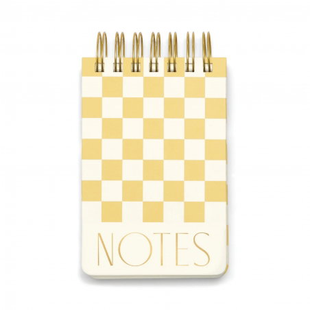 Petit bloc note Wire Chunky | Checks - Paddywax