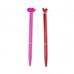 Lot de 2 stylos Metal Ballpoint | Love