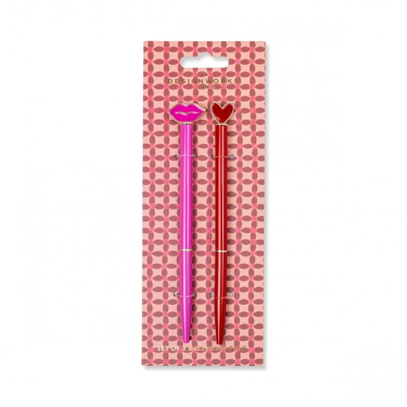 Lot de 2 stylos Metal Ballpoint | Love
