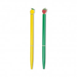 Lot de 2 stylos Metal Ballpoint | Fruit