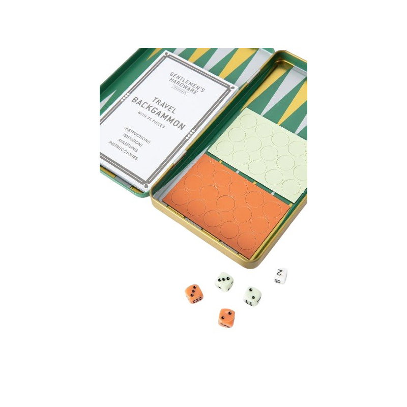 Jeux de backgammon de voyage