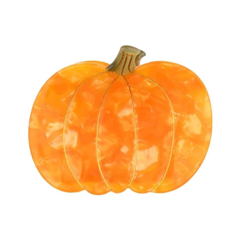 Mini pince à cheveux | Citrouille