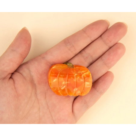 Mini pince à cheveux | Citrouille - Coucou Suzette