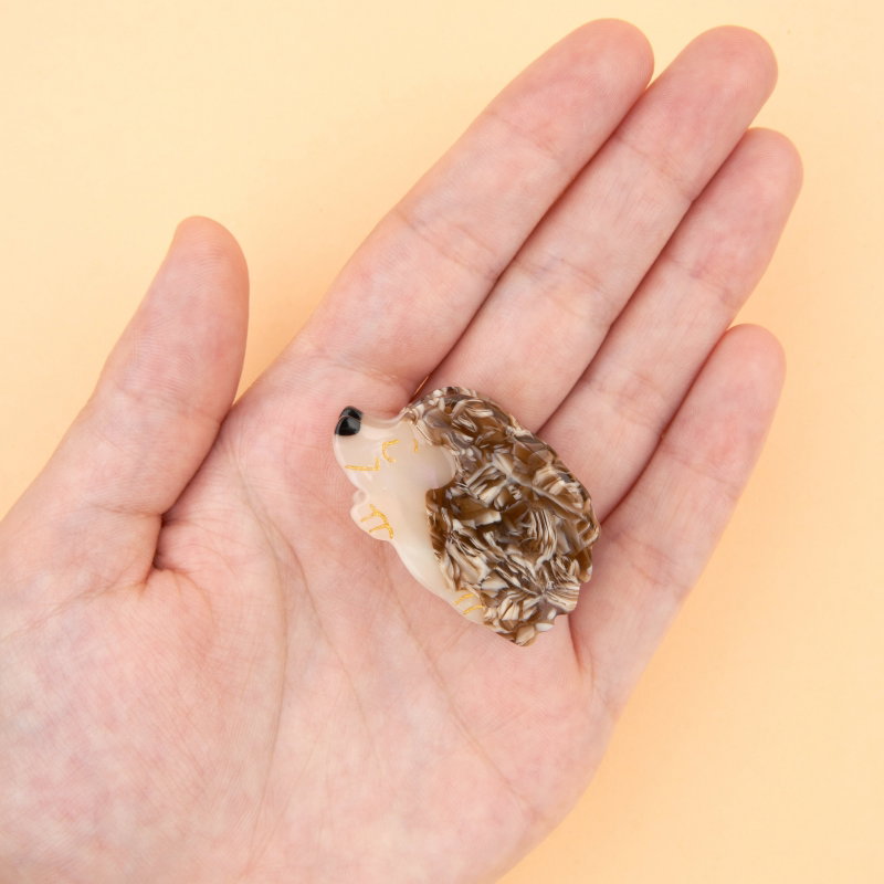Mini pince à cheveux | Hérisson