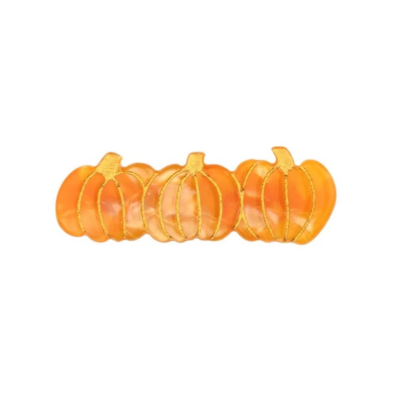 Barrette citrouille