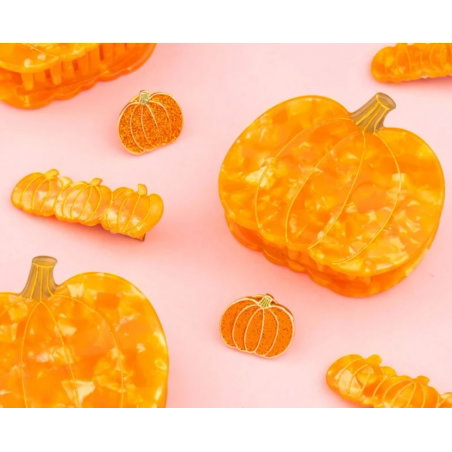 Barrette citrouille - Coucou Suzette
