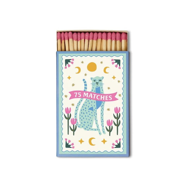 Boîte d'allumettes A Dopo | Blue cheetahs