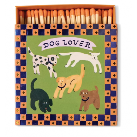 Boîte d'allumettes carré | Dog lover - Paddywax