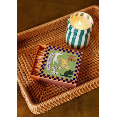 Boîte d'allumettes carré | Dog lover - Paddywax