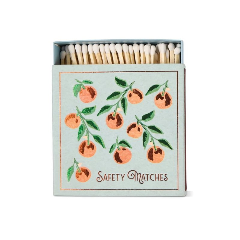 Boîte d'allumettes carré | Oranges