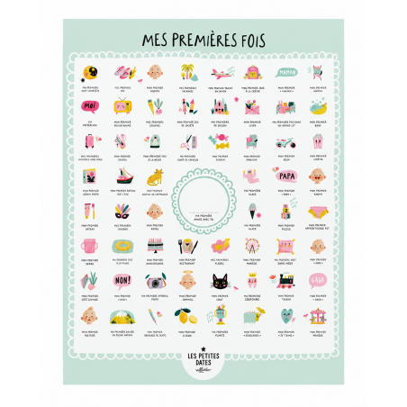 Affiche "Mes premières fois" | Sunny - Les petites dates