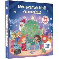 Livre sonore | Mon premier Noël en musique - Auzou