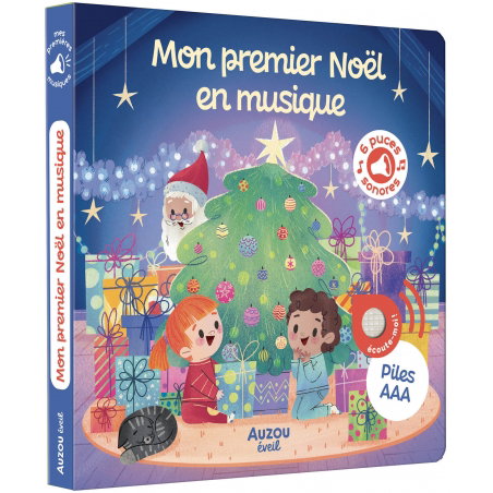 Livre sonore | Mon premier Noël en musique - Auzou