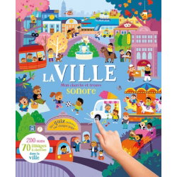 Mon cherche et trouve sonore | La ville - Auzou