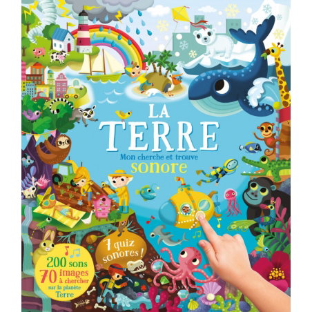 Mon cherche et trouve sonore | La Terre - Auzou