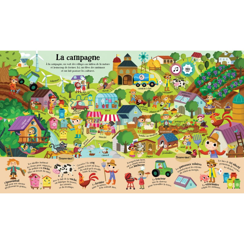 Mon cherche et trouve sonore | La Terre