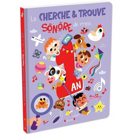 Le cherche et trouve sonore de mes 1 an - Auzou