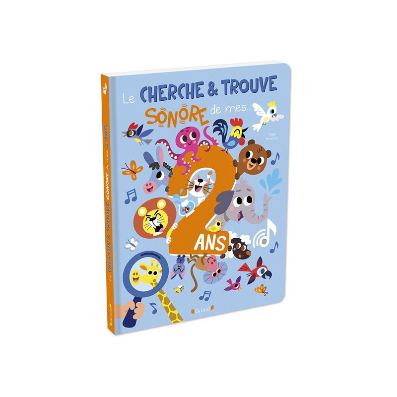 Le cherche et trouve sonore de mes 2 ans | Les animaux