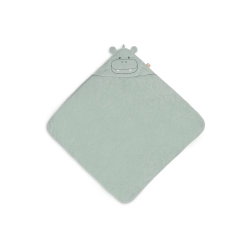 Cape de bain éponge 75x75cm | Hippo Happy - Jollein