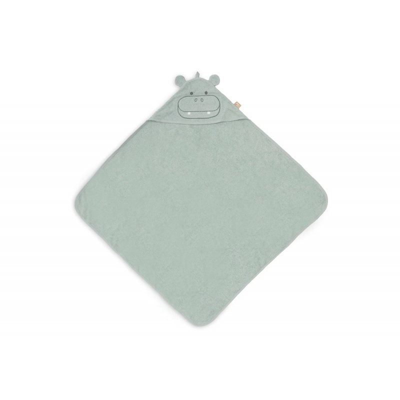 Cape de bain éponge 75x75cm | Hippo Happy