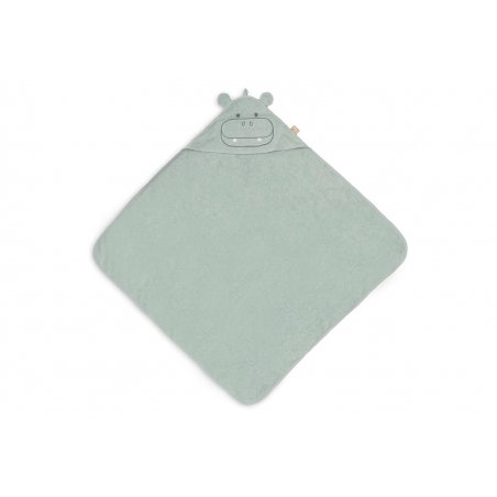 Cape de bain éponge 75x75cm | Hippo Happy - Jollein