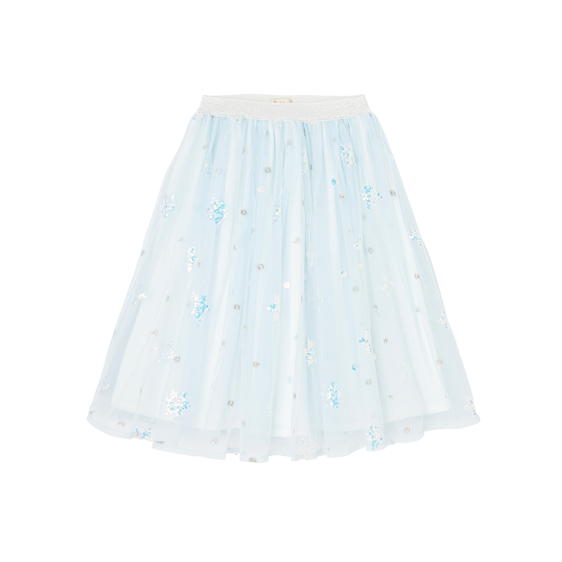 Jupon long des glaces | Bleu