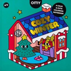 Cozy art coloring book | Winter - OMY