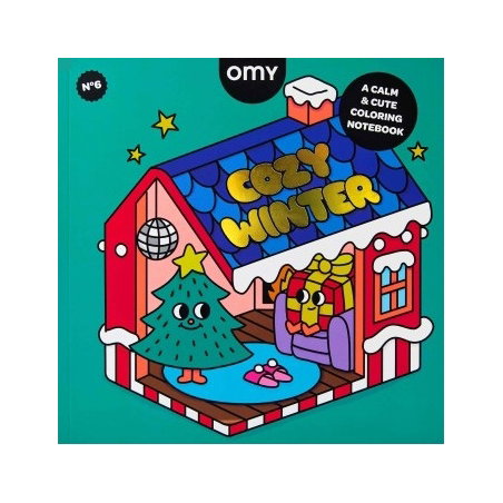 Cozy art coloring book | Winter - OMY