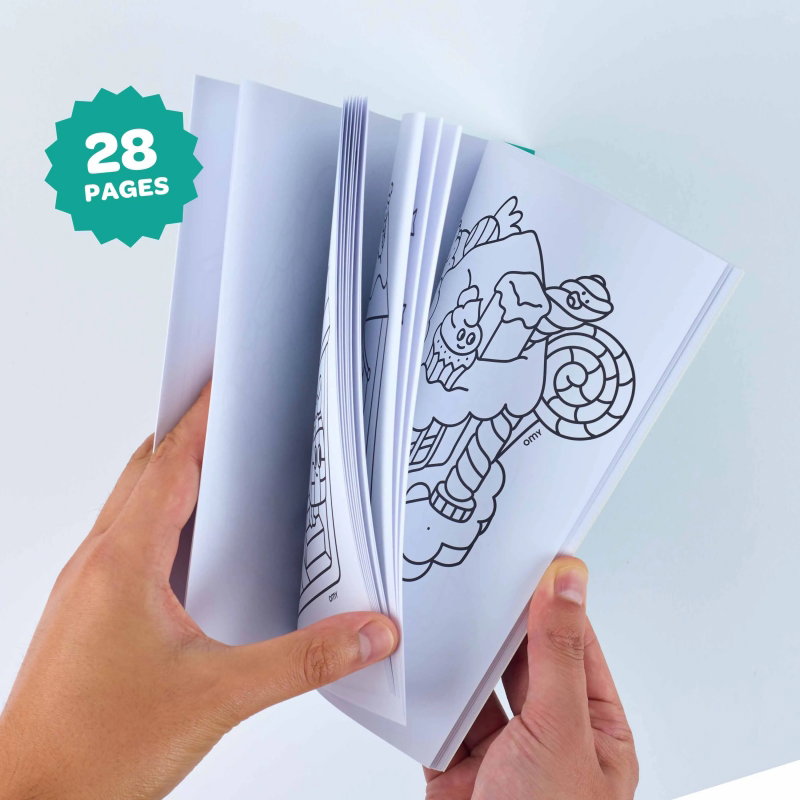 Cozy art coloring book | Winter
