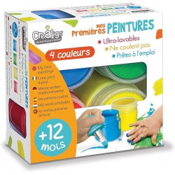 Mes premiers peintures | 4 couleurs - Crealign