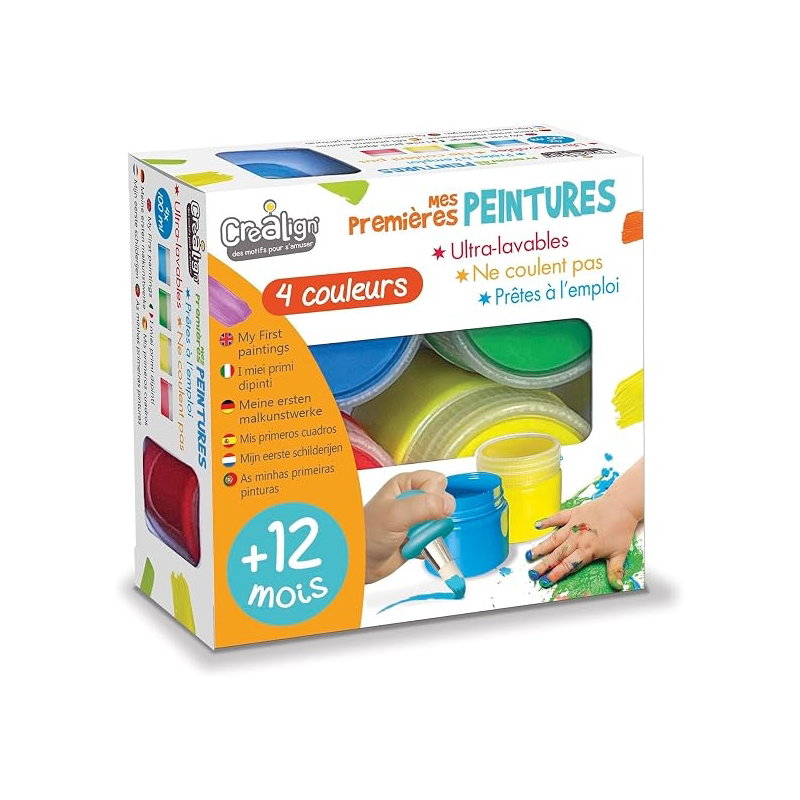 Mes premiers peintures | 4 couleurs
