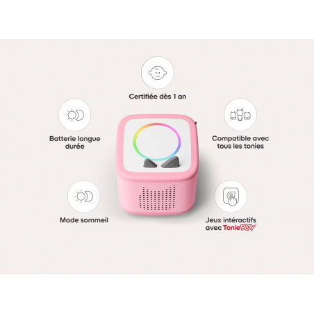Mon Premier Coffret Toniebox 2 | Rose Fleur - Tonies
