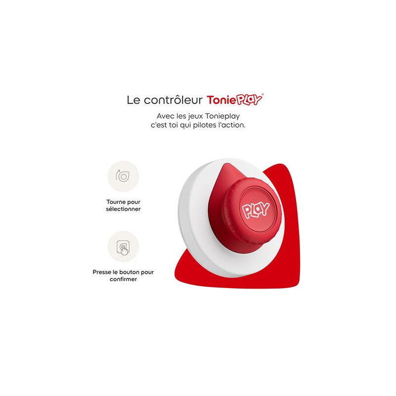 Contrôleur Tonieplay | Rouge Coquelicot