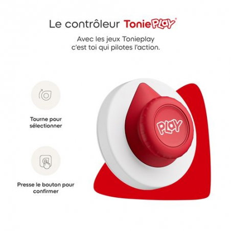 Contrôleur Tonieplay | Rouge Coquelicot - Tonies