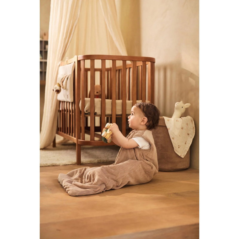 Gigoteuse velvet 70 cm | Milky coffee