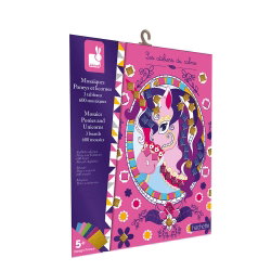 Set Créatif Mosaïques en Mousse Poneys et Licornes - Janod