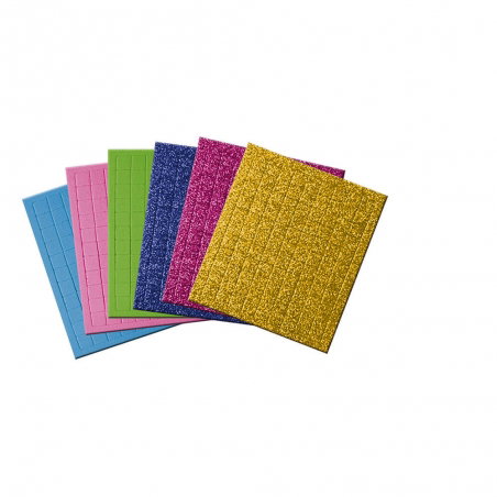 Set Créatif Mosaïques en Mousse Poneys et Licornes - Janod